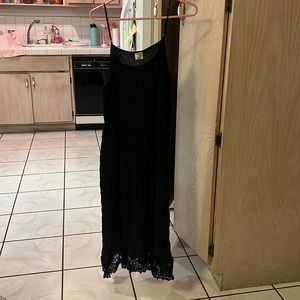FP long black dress